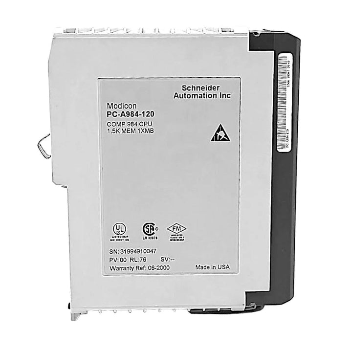 Módulo Processador Modicon Schneider PC-A984-120 24VDC - Cabo Eletro