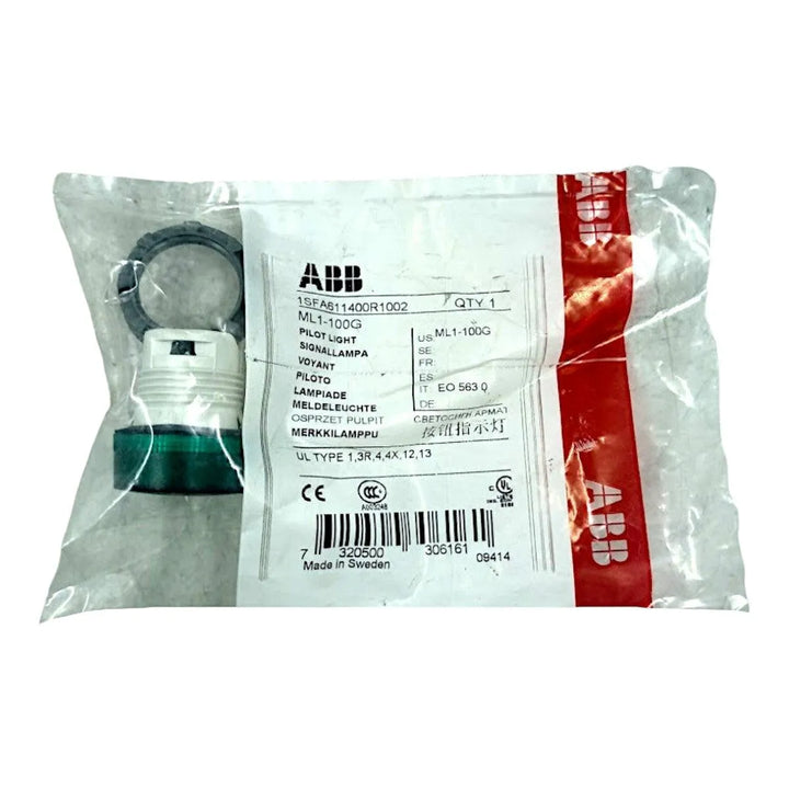 Sinaleiro Verde ABB Cabecote ML1-100G 1SFA611400R1002 - Cabo Eletro