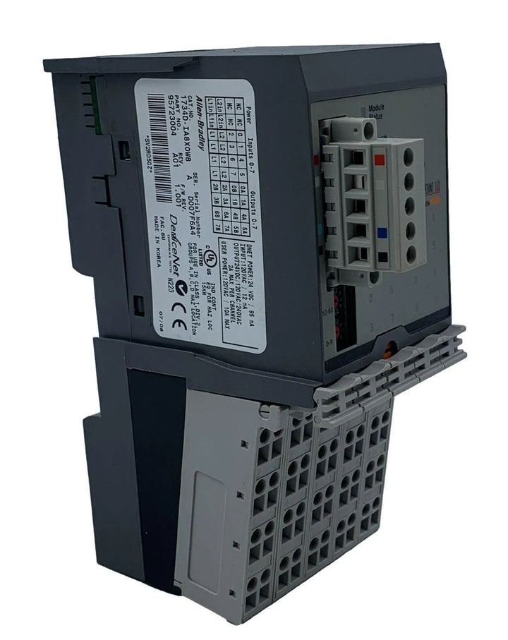 Módulo E/S Combinação Allen Bradley 1734DIA8X0W8 120VAC 10A - Cabo Eletro