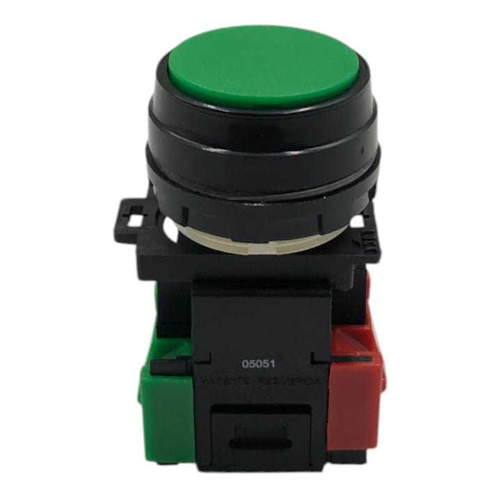 Botão de Comando Verde Eaton 4A-720.11 L3 1NA+1NF - Cabo Eletro