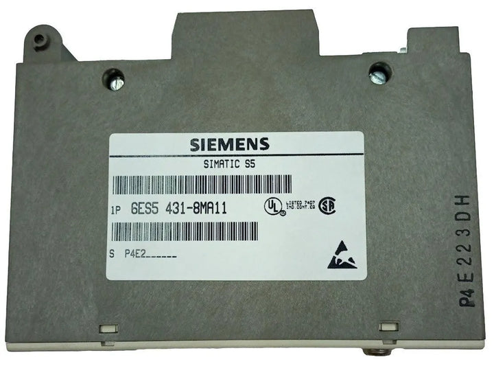 Módulo de Entrada Digital Siemens 6ES5 431-8MA11 8x24vdc - Cabo Eletro