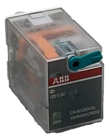 Relé de Interface ABB CR-M125DC3l 1SVR405612R8300 125vDC - Cabo Eletro