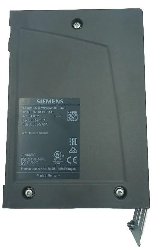 Módulo Terminal Siemens 6SL3055-0AA00-3AA1 24vDC 1.7A - Cabo Eletro