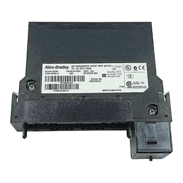 Módulo D/I ControlLogix 1756-IB16D A 10-30Vdc 16P - Cabo Eletro