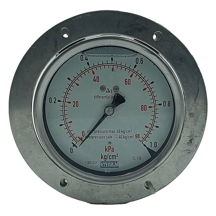 Manômetro Diferencial Wika 0-98kpa 0-1 KGF/CM² - Cabo Eletro