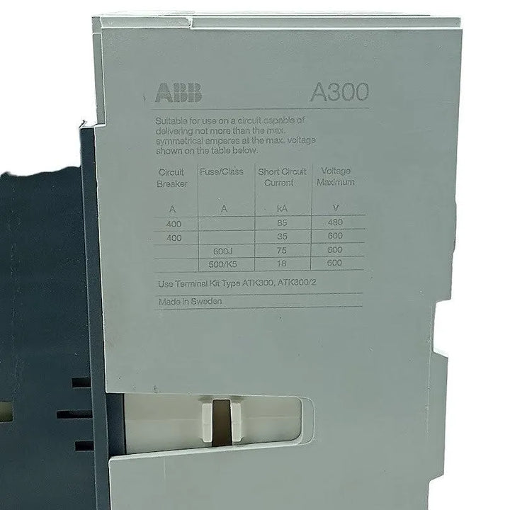 Contator Tripolar ABB A300-30 500A AC-1=500A UI= 1000~ 110V - Cabo Eletro