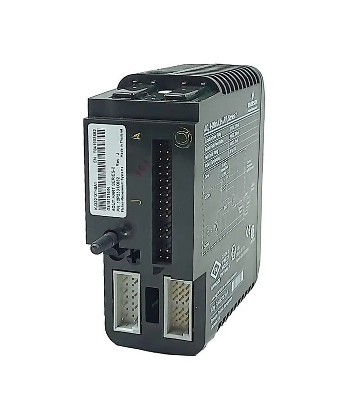Módulo de Saída Analógica Emerson KJ3221X1-BA1 24VDC 4-20mA - Cabo Eletro