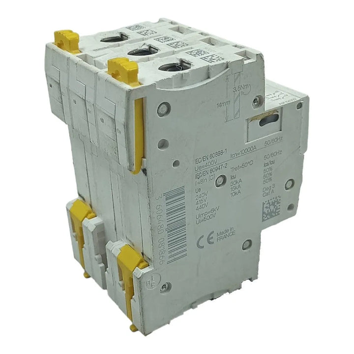 Disjuntor Tripolar 3P Schneider IC60H C 32A 400V 50/60HZ 6KV - Cabo Eletro