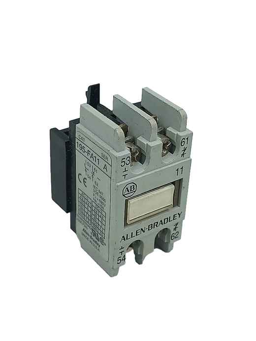 Bloco de Contato Auxiliar Allen Bradley 195-FA11 A 10A 690V - Cabo Eletro