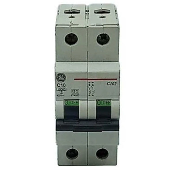 Disjuntor Bipolar Ge G102C10 674893 10KA 400V - Cabo Eletro