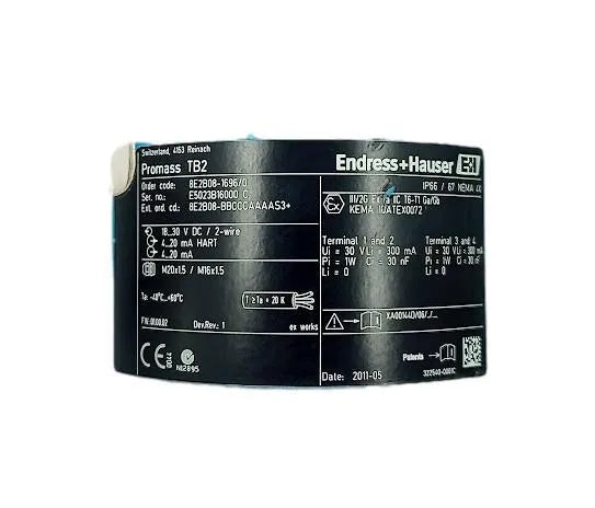 Medidor de Vazão ENDRESS+HAUSER 8E2B08-1696/0 - Cabo Eletro