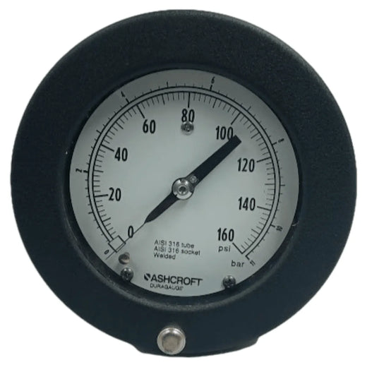 Manômetro Ashcroft 160Psi x 11 Bar 1/2 NPT - Cabo Eletro