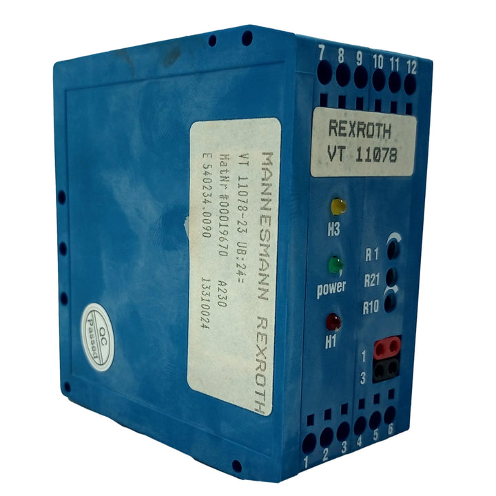 Módulo Amplificador Rexroth VT 11078-23 24v - Cabo Eletro