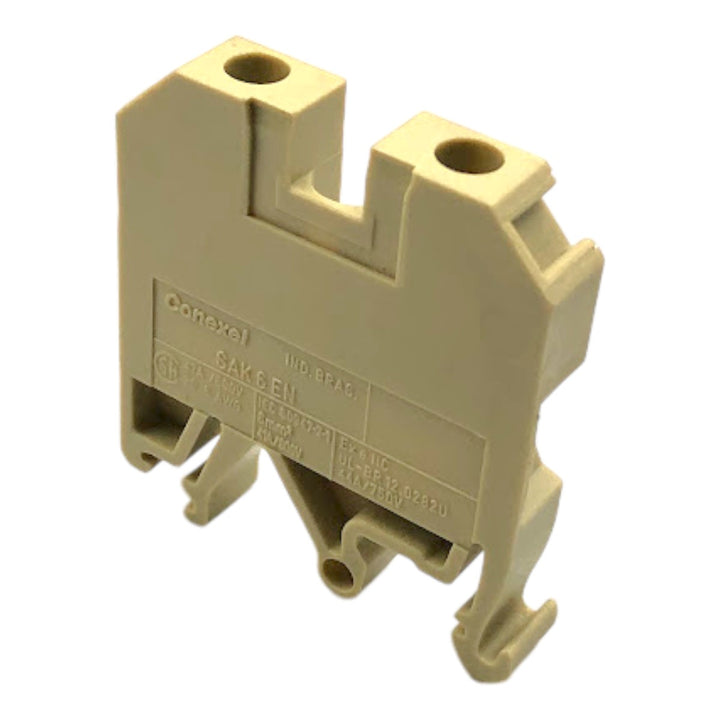 Borne de Passagem Weidmuller SAK 6 EN 6mm² 41A 800v KIT 50 - Cabo Eletro