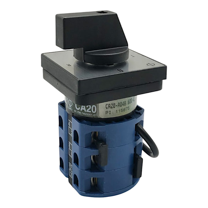 Chave Comutadora Kraus & Naimer CA20-A048.600-E 3P 0-25A - Cabo Eletro