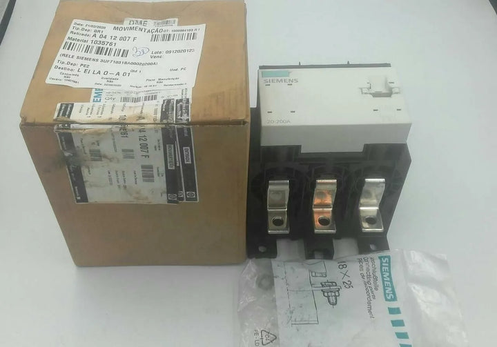 Módulo de Corrente Siemens 3UF7103-1bA00-0 20-200A - Cabo Eletro