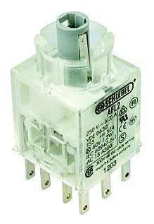 Bloco de Contato Luminoso Schlegel AFL2 250V 6A - Cabo Eletro