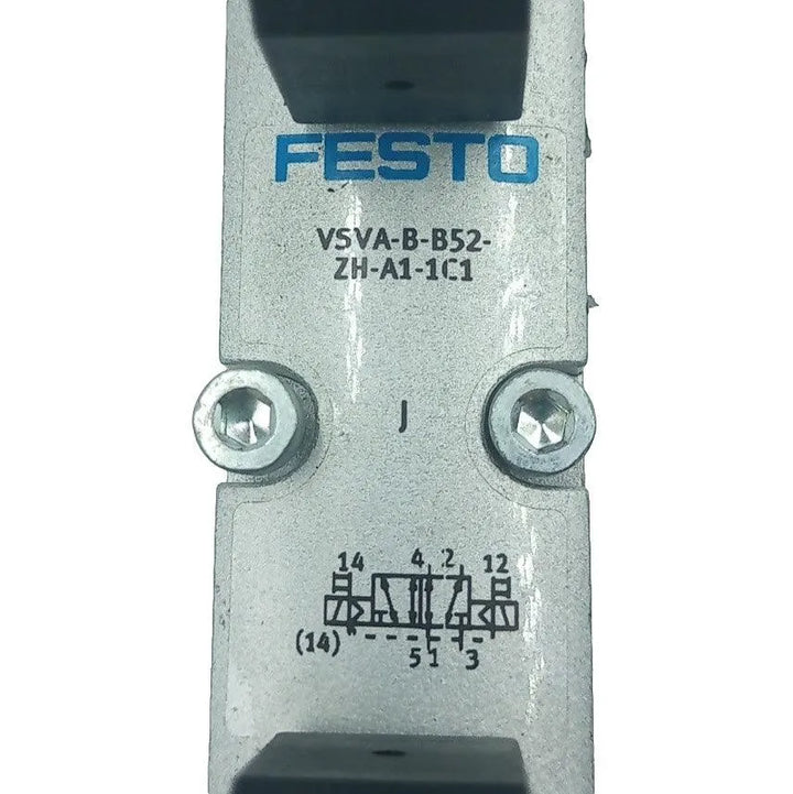 Válvula Solenoide Festo VSVA-B-B52-ZH-A1-1C1 546691 - Cabo Eletro