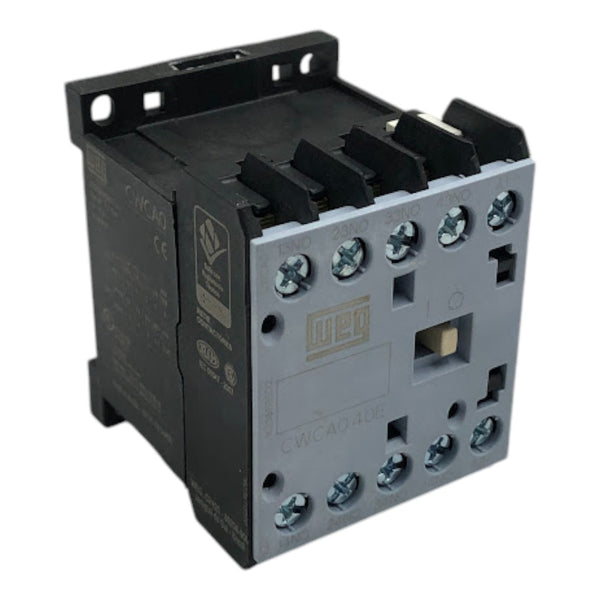 Contator Auxiliar WEG CWCA0-31-00C12 110vDC 3NA+1NF - Cabo Eletro