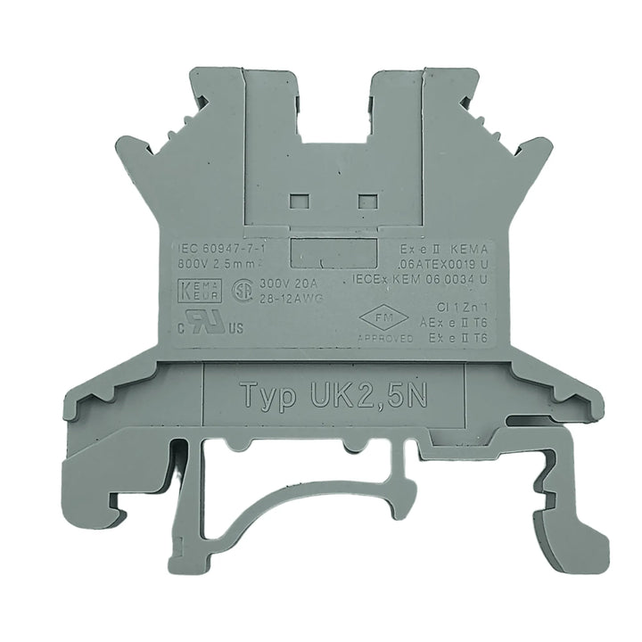 Borne Phoenix Contact Typ UK 2,5N 20A 300v Kit 69 Pçs - Cabo Eletro