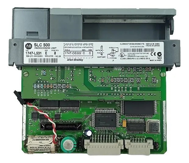 Modulo CPU Processador Allen-Bradley 1747-L531 E - Cabo Eletro