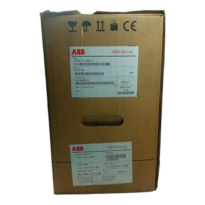 Inversor de Frequência ABB ACS500-01-06A9-4 3kW 380-480v - Cabo Eletro