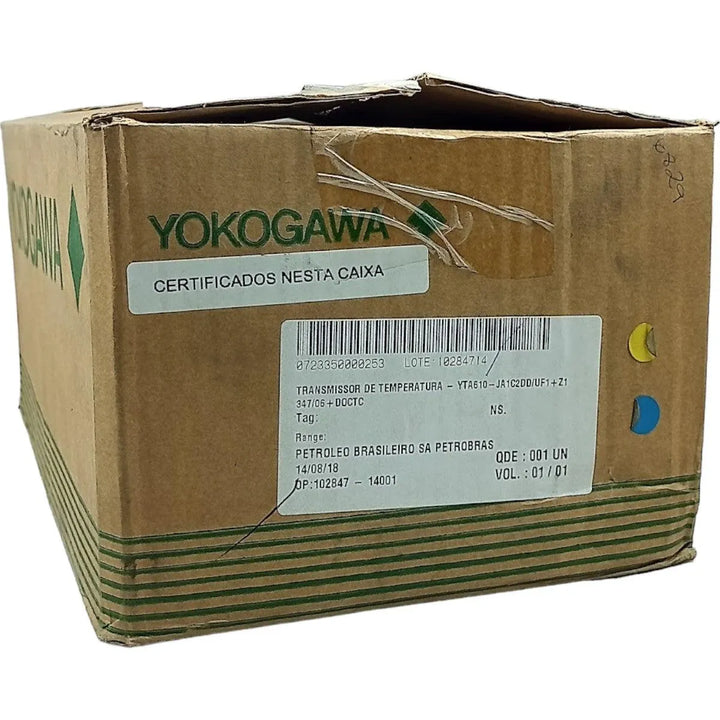 Transmissor de Temperatura Yokogawa YTA610-JA1C2DD/UF1+Z1347 - Cabo Eletro