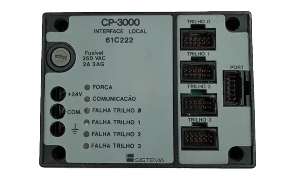 Módulo Interface Local Sistema CP-3000 61C222 (Usado) - Cabo Eletro