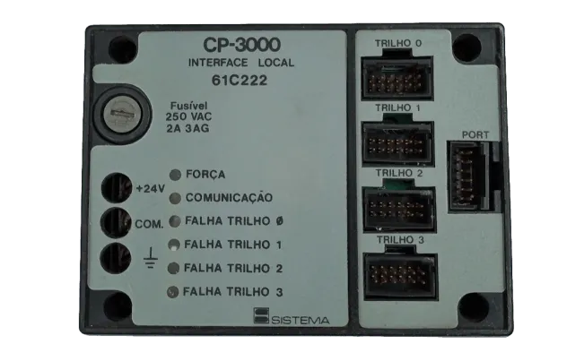 Módulo Interface Local Sistema CP-3000 61C222 (Usado) - Cabo Eletro