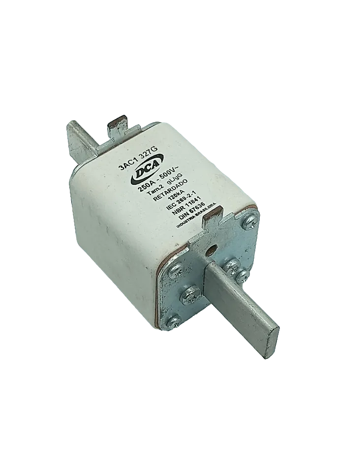 Fusível Retardado DCA 3AC1 327G 250A 500V 120kA - Cabo Eletro