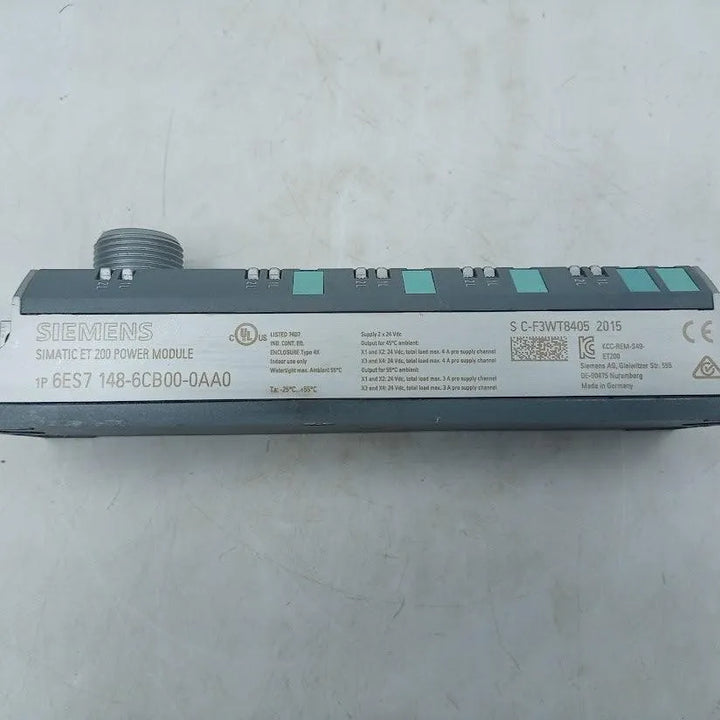 Módulo Siemens Simatic ET 200 6ES7 148-6CB00-0AA0 - Cabo Eletro