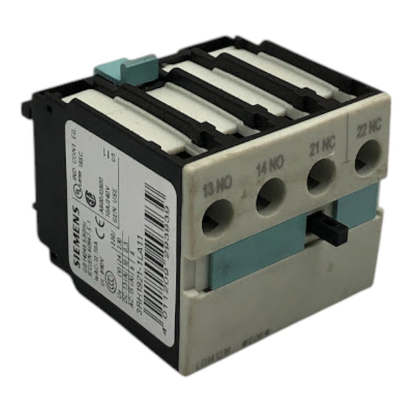 Bloco de Contato Siemens 3RH1921-1LA11 1NA+1NF