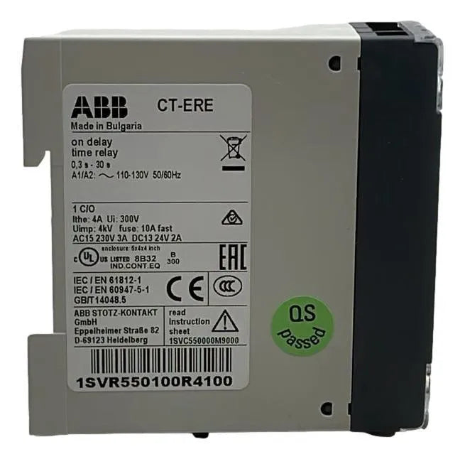 Relé Temporizador ABB CT-ERE 1SVR550100R4100 - Cabo Eletro