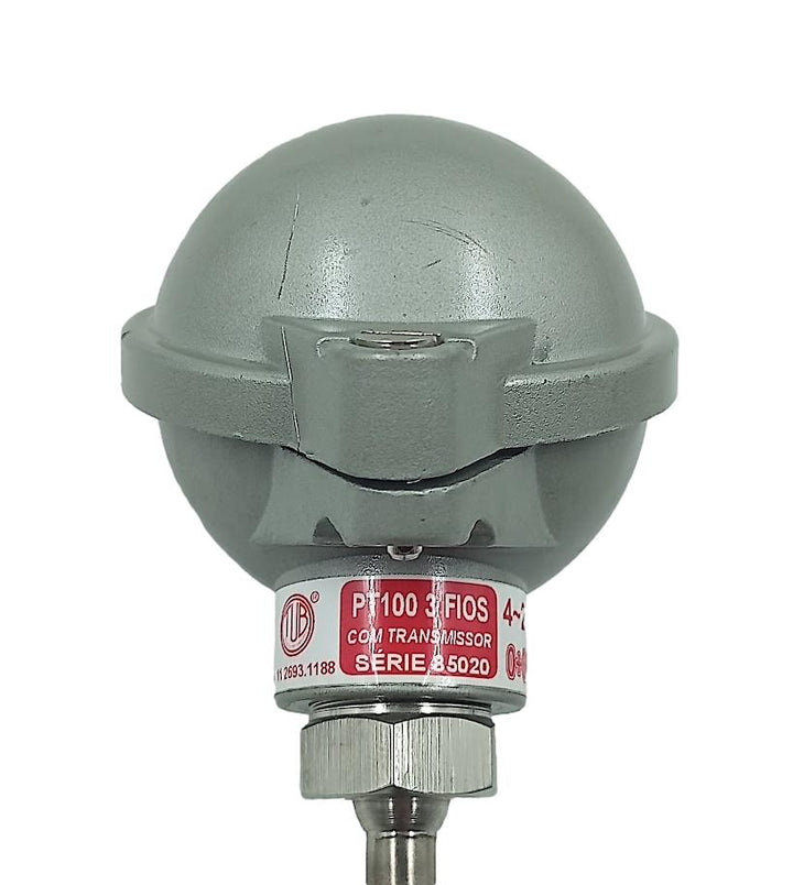 Transmissor TUB PT100 3 FIOS 4-20ma  SERIE 85020 - Cabo Eletro