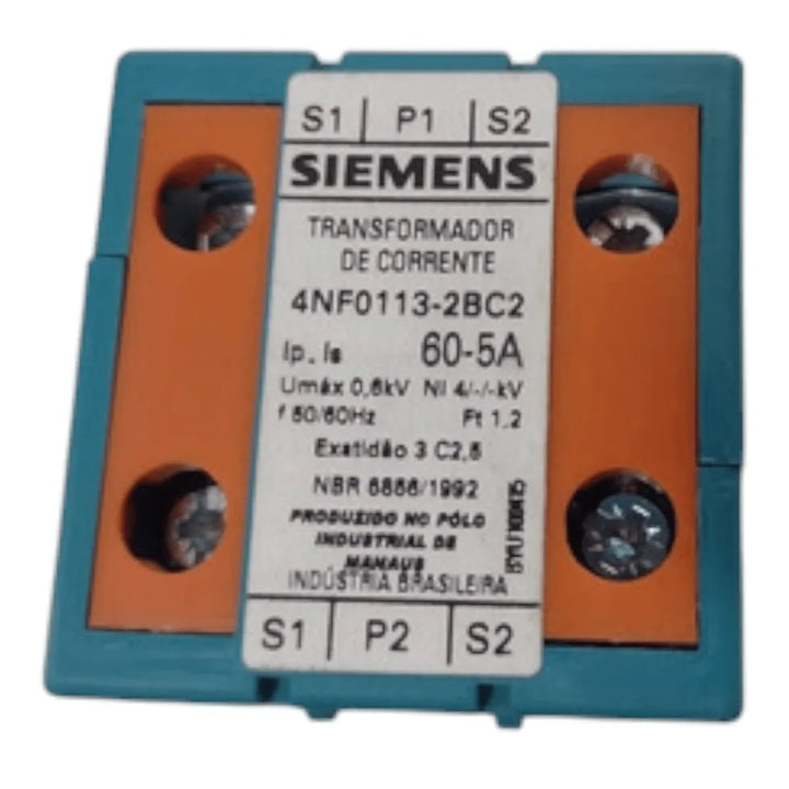 Transformador De Corrente Siemens 4nf0113-2bc2 - Cabo Eletro