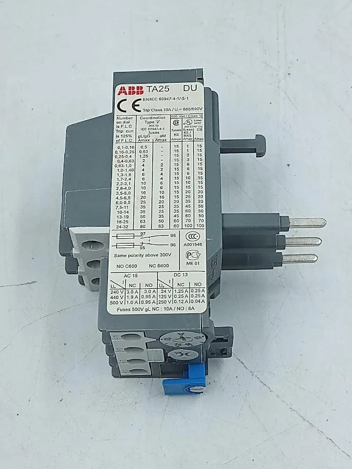 Relé Térmico Abb TA25 DU-1.8 1,3-1,8A - Cabo Eletro