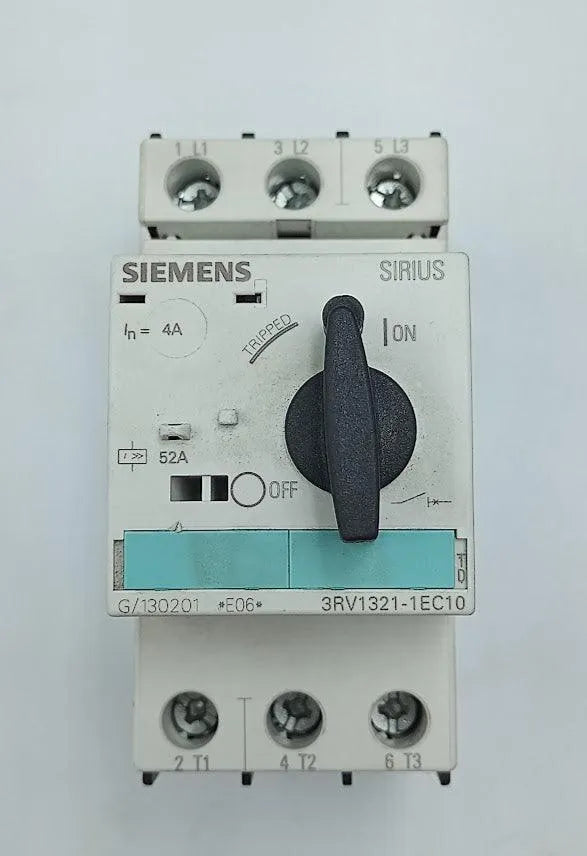 Disjuntor Motor Siemens 3rv1321-1ec10 4a - Cabo Eletro