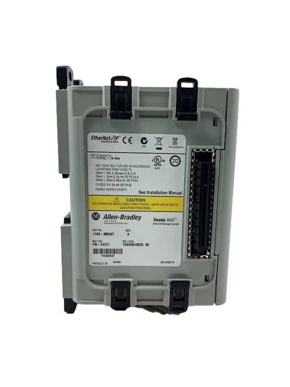 Módulo Switch Allen Bradley 1783-MX08T - Cabo Eletro