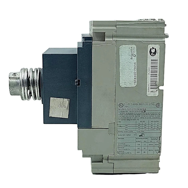 Disjuntor Caixa Moldada 3P Schneider NS160 H 125A 750V 8KV - Cabo Eletro