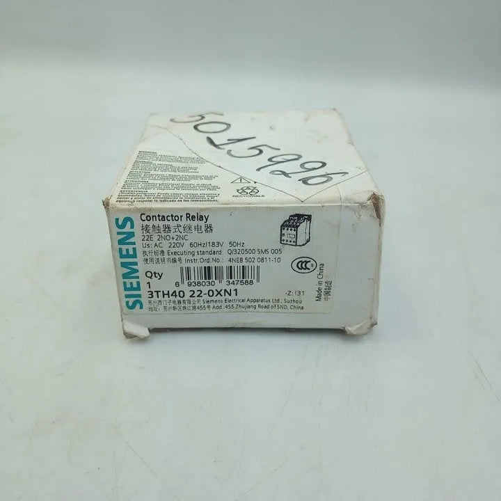 Contator Siemens 3TH40 22-0XN1 - Cabo Eletro