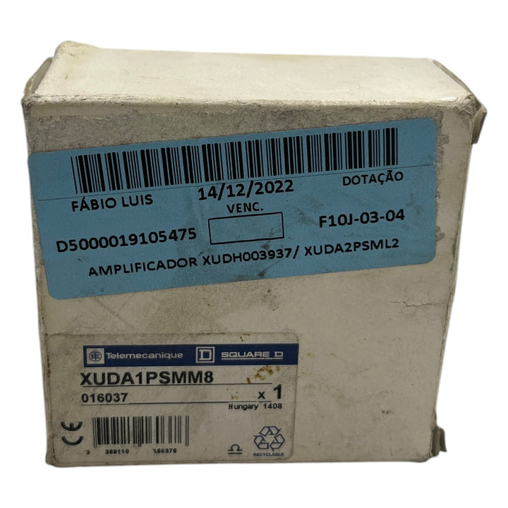 Amplificador Fibra Optica Telemecanique XUDA1PSMM8 - Cabo Eletro