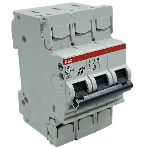 Disjuntor Tripolar ABB S283-K25 FS 25A 400v - Cabo Eletro