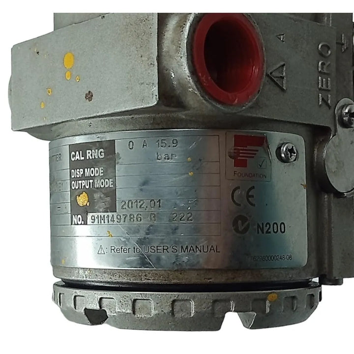 Transmissor de Pressão Yokogawa EJA530A-FBS4N-02DN/KF21/D3 - Cabo Eletro