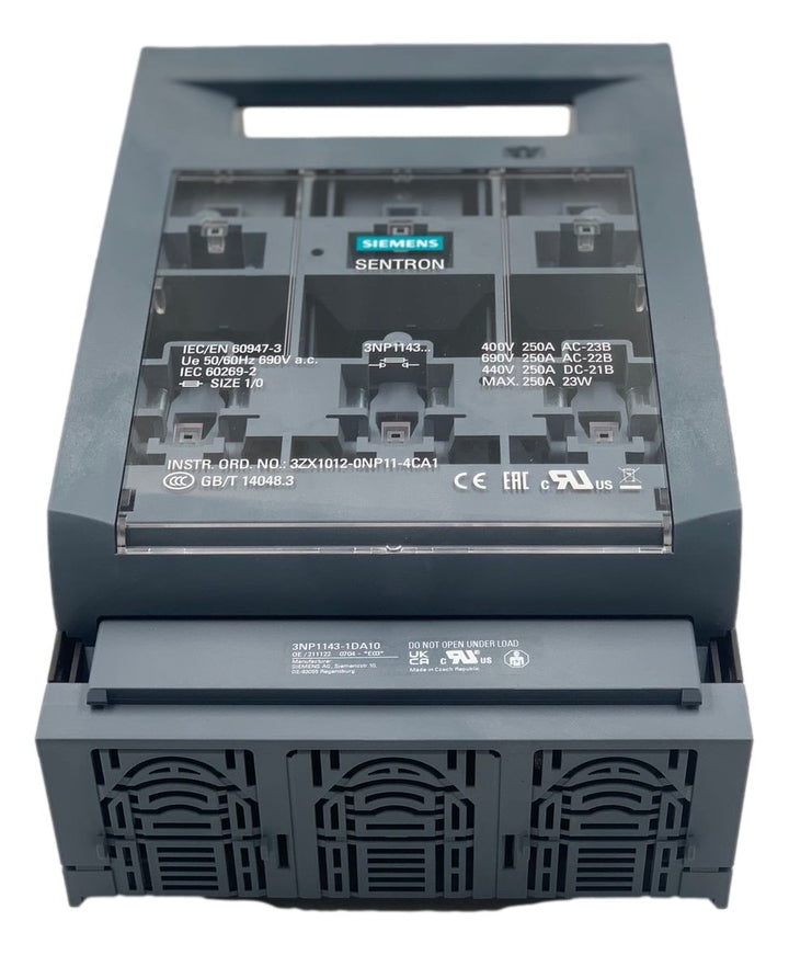 Chave Seccionadora Fusível Siemens 3ZX1012-0NP11-4CA1 250A - Cabo Eletro