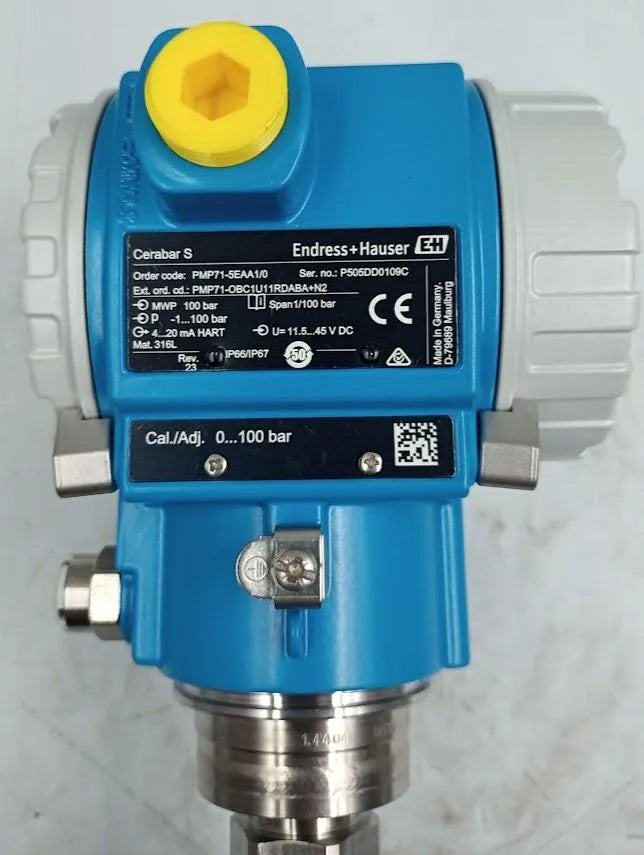 Transmissor de Pressão Endress Hauser PMP71-5EAA1/0 - Cabo Eletro