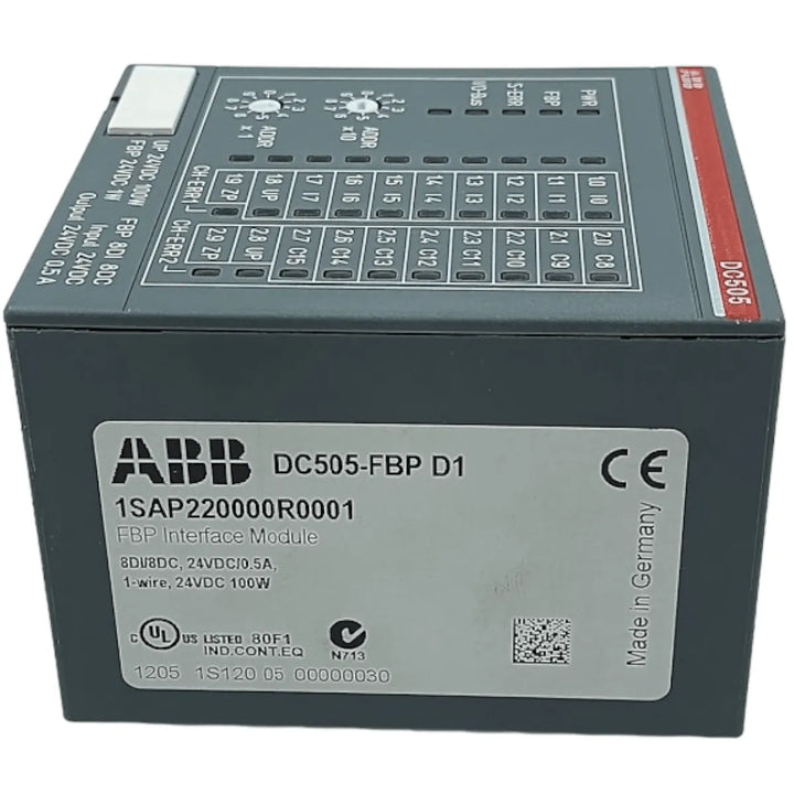 Módulo Interface Abb DC505-FBP D1 1SAP220000R0001 24V 100W - Cabo Eletro