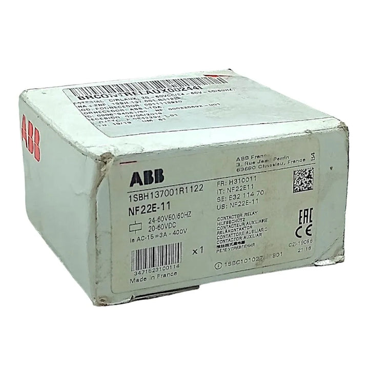 Contator ABB NF22E-11 24-60v50/60Hz20-60vDC 2NA+2NF - Cabo Eletro