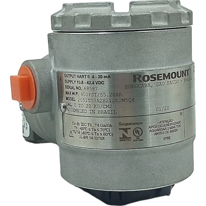 Transmissor de Pressão Rosemount 2051TG3A2B21JE2M5Q4 - Cabo Eletro