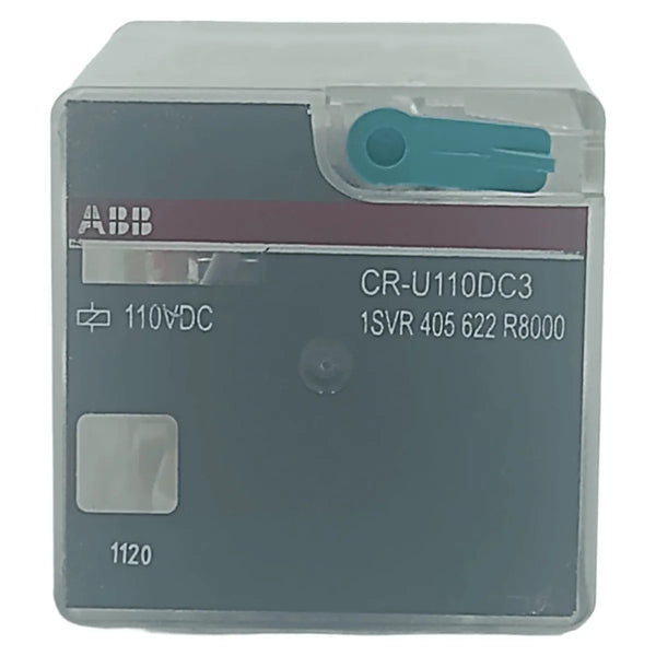 Relé De Interface Abb CR-U110DC3 10A 250VAC 110VDC - Cabo Eletro