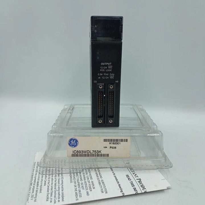 Módulo GE Fanuc IC693MDL753K 12/24Vdc 0,5A 32PT - Cabo Eletro